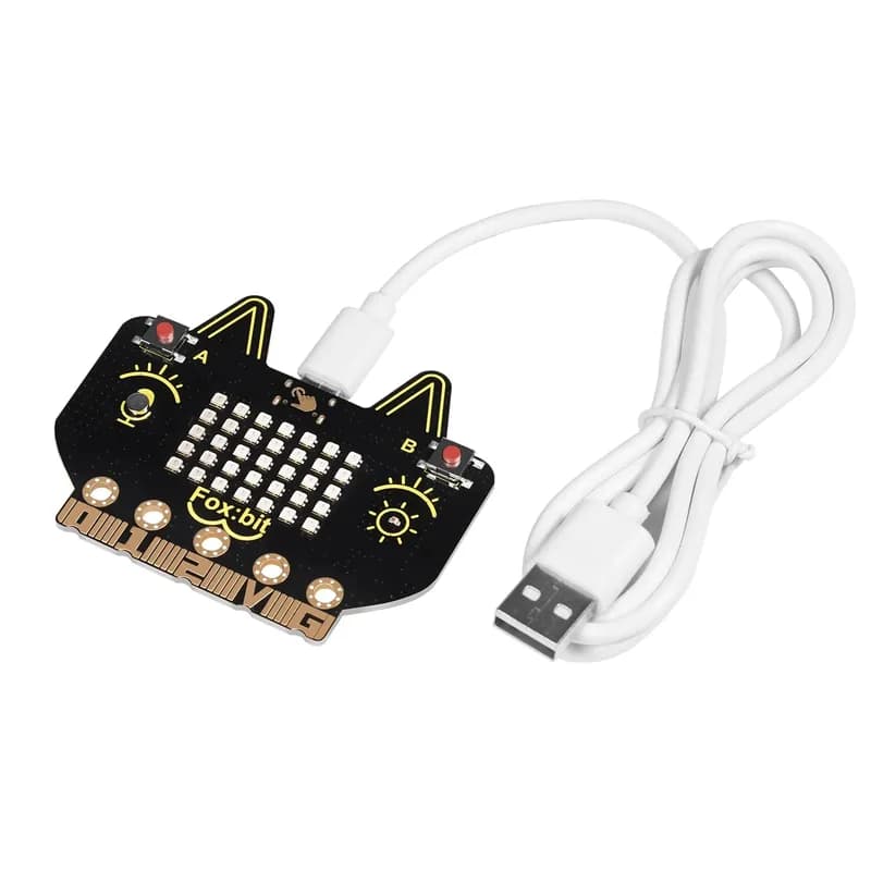Keyestudio Foxbit STEM Education ESP32 Макетная плата с беспроводной связью с TYPE-C для Arduino и Python