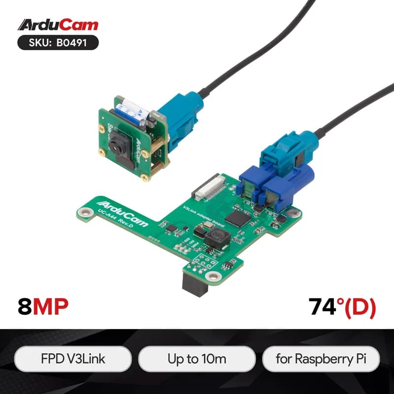 Arducam IMX219 V3Link Raspberry Pi