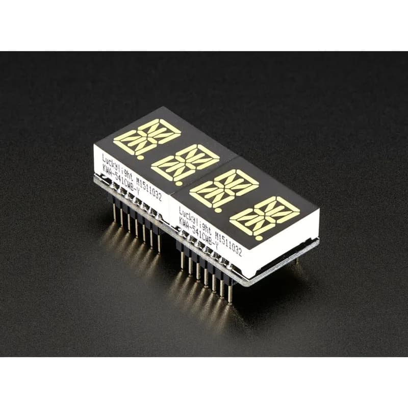 Adafruit 0,54 Четырехбуквенный буквенно-цифровой дисплей FeatherWing — разные