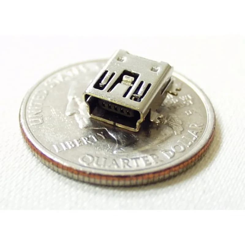 Разъем USB Mini-B SMD