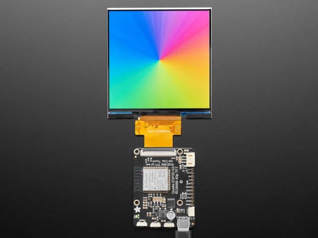 Квадратный TTL-экран RGB RGB — 4 дюйма, 480x480, без сенсорного экрана