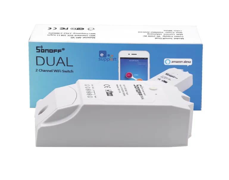 Умный переключатель Sonoff Dual Wi-Fi