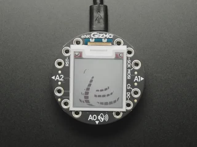 Circuit Playground 200x200 Трехцветная штуковина для электронных чернил