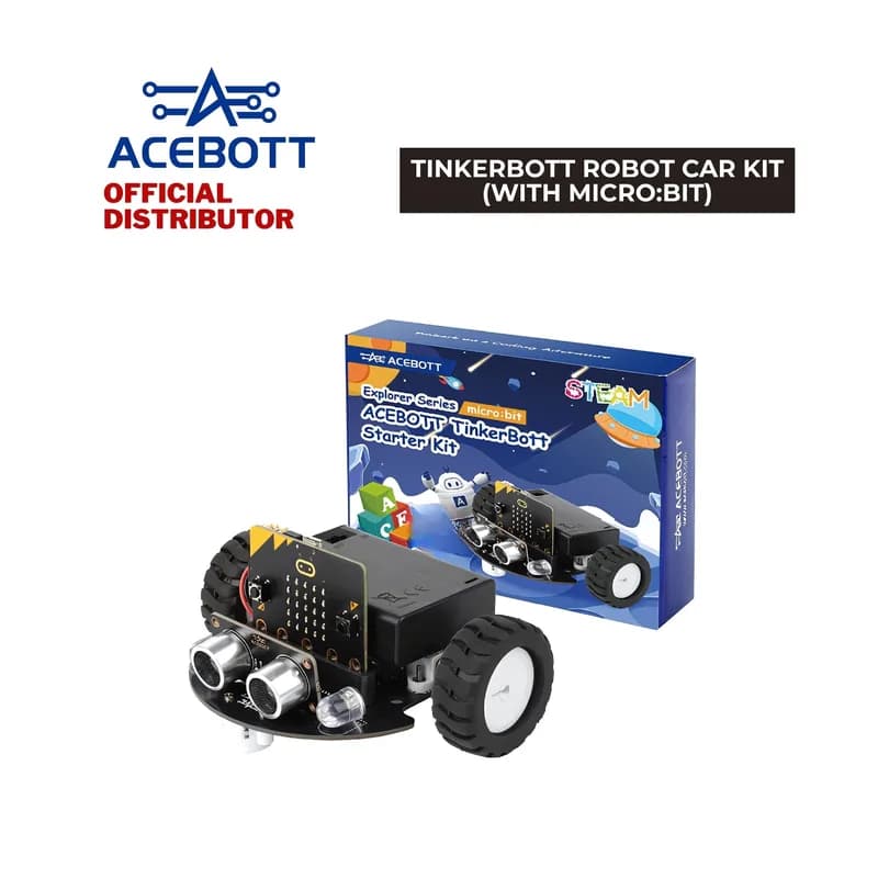 ACEBOTT micro:bit Комплект робота TinkerBott и комплект футбольной арены