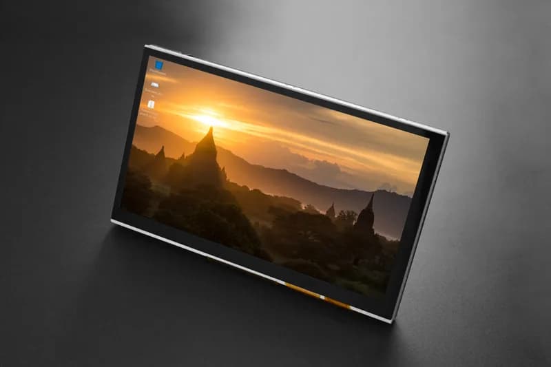 7-дюймовый емкостный сенсорный TFT-дисплей DSI с разрешением 800x480 (совместим с Raspberry Pi 4B/3B+/3B)