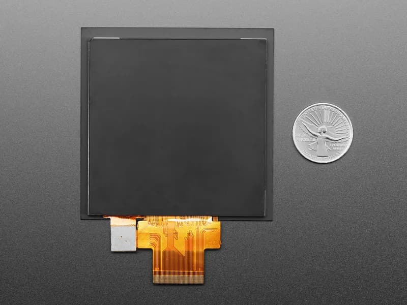 Квадратный TFT-дисплей RGB 666 TTL — 3,4 дюйма, 480x480 пикселей, сенсорный TL034WVS05CT-B1477A
