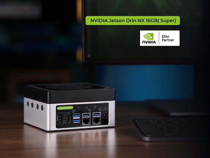 reComputer Super J4012 — компьютер Advanced Edge AI с NVIDIA® Jetson™ Orin™ NX 16 ГБ