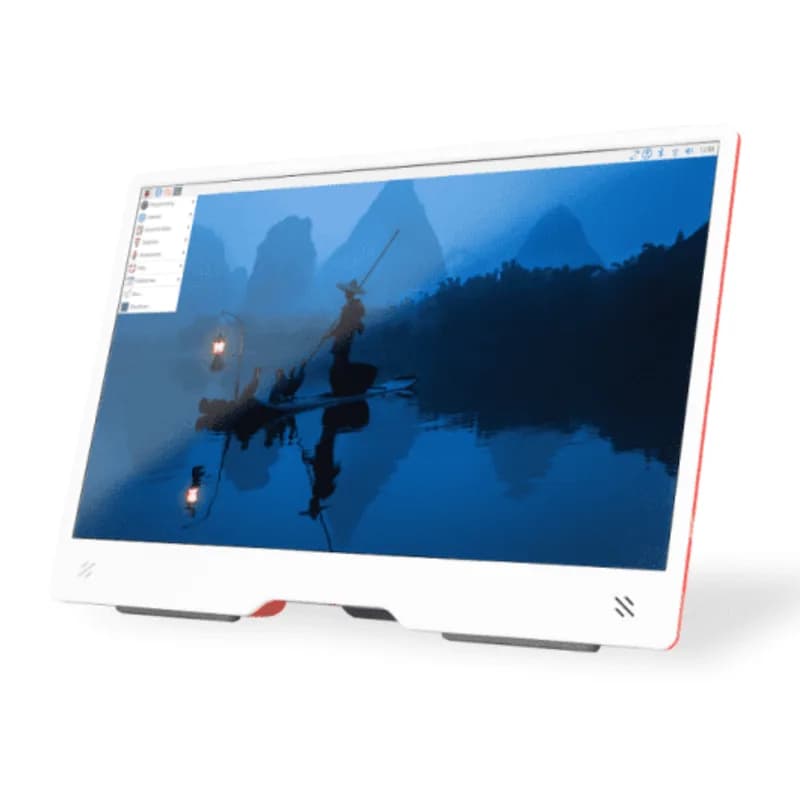 15,6-дюймовый официальный монитор Raspberry Pi 1920x1080 IPS — красный/белый