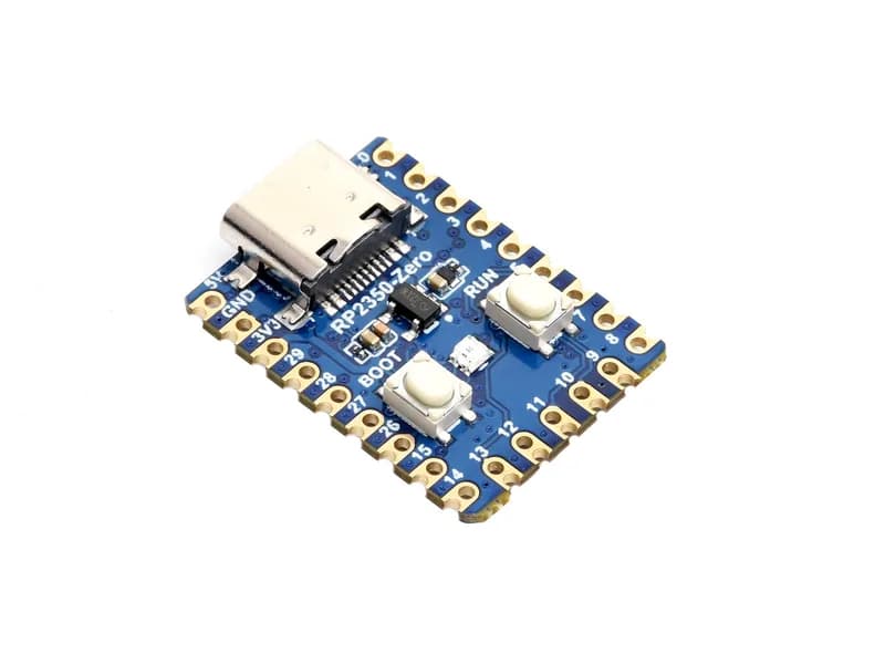 RP2350-Zero — двухъядерный микроконтроллер Raspberry Pi