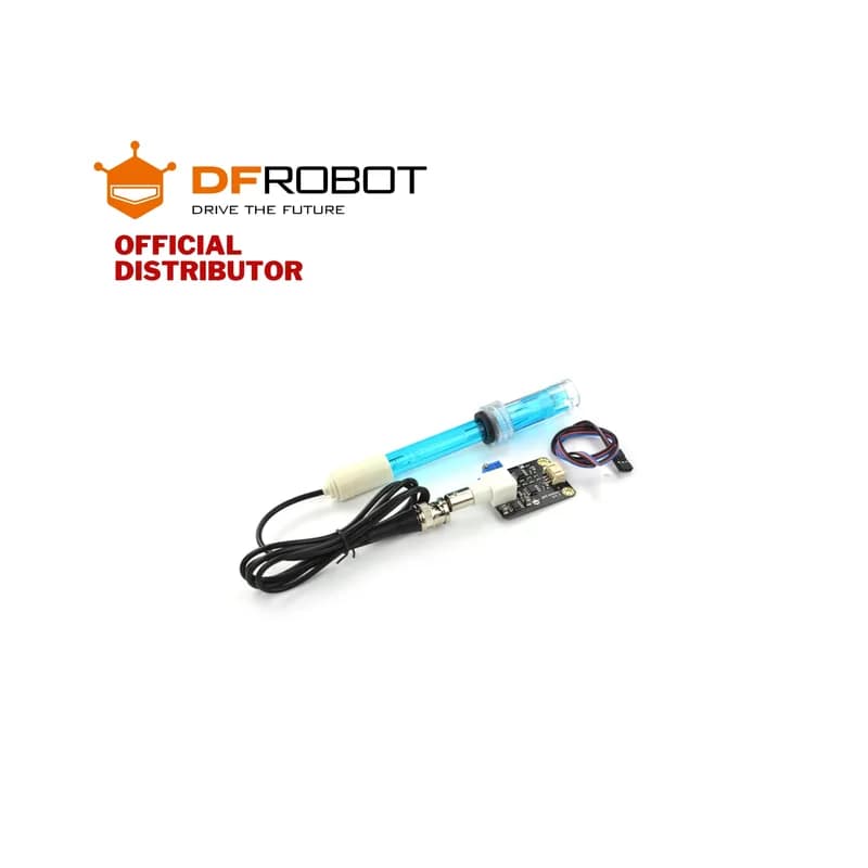 DFRobot Gravity: комплект аналогового датчика/измерителя pH для Arduino® | SEN0161