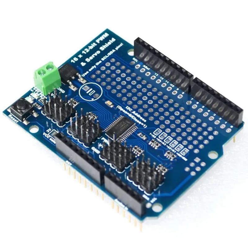 Arduino 16-канальный ШИМ-экран серводвигателя