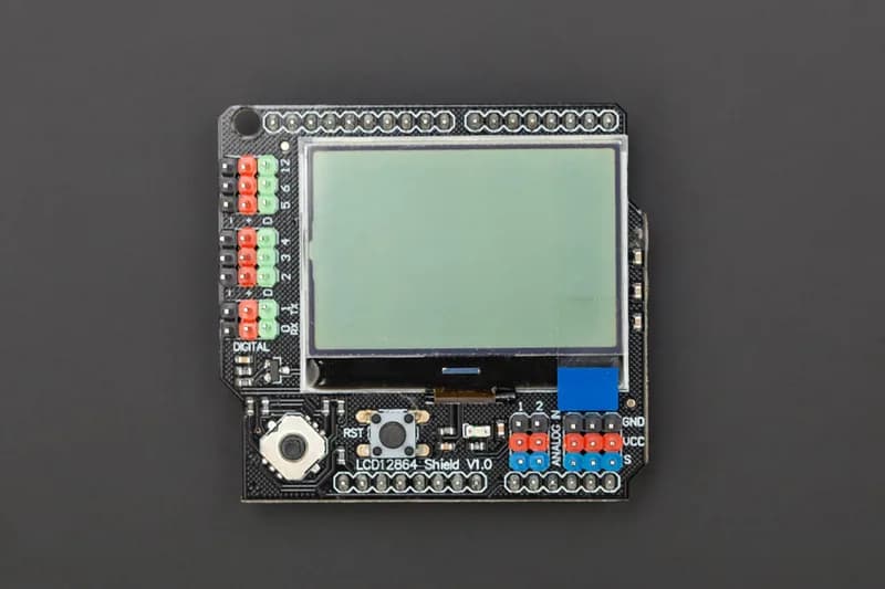 Gravity: LCD12864 Экран для Arduino