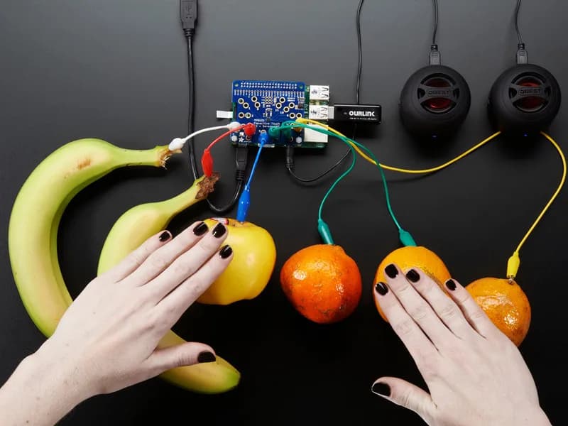 Adafruit Capacitive Touch HAT для Raspberry Pi - Мини-комплект MPR121