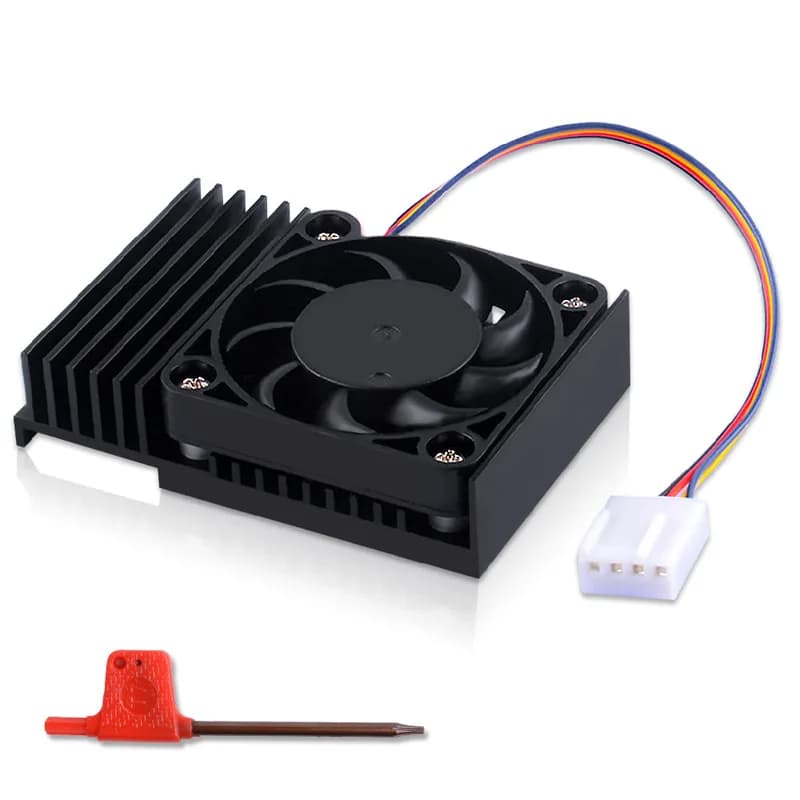 Радиатор 52Pi с вентилятором ШИМ для NVIDIA Jetson Nano