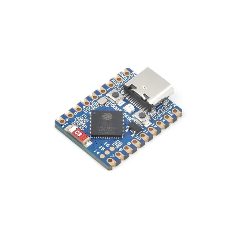 Мини-плата для разработки ESP32-S3 на базе двухъядерного процессора ESP32-S3FH4R2, рабочая частота 240 МГц, Wi-Fi и Bluetooth 5 2,4 ГГц.