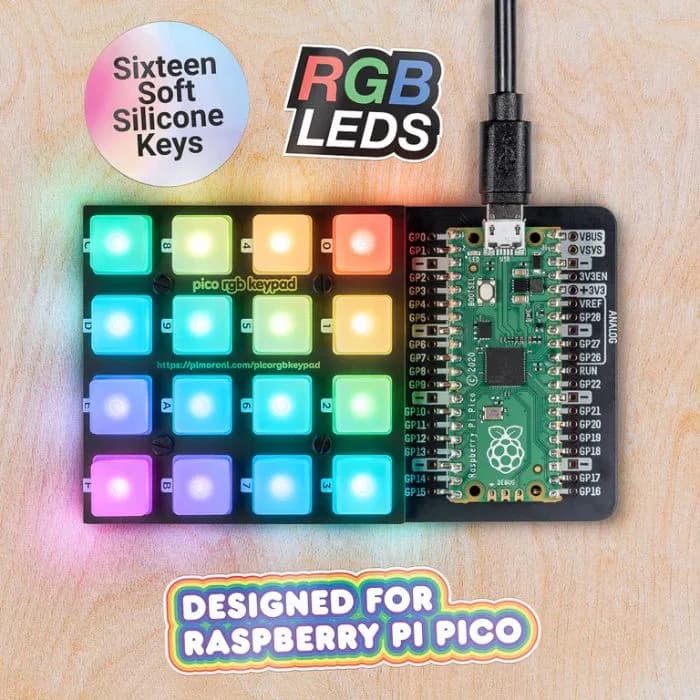 Основание клавиатуры Pico RGB