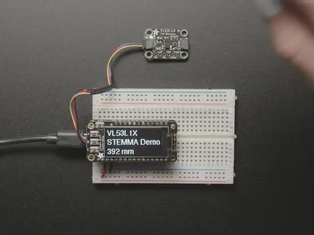 Adafruit VL53L1X Датчик дальности полета — от ~30 до 4000 мм