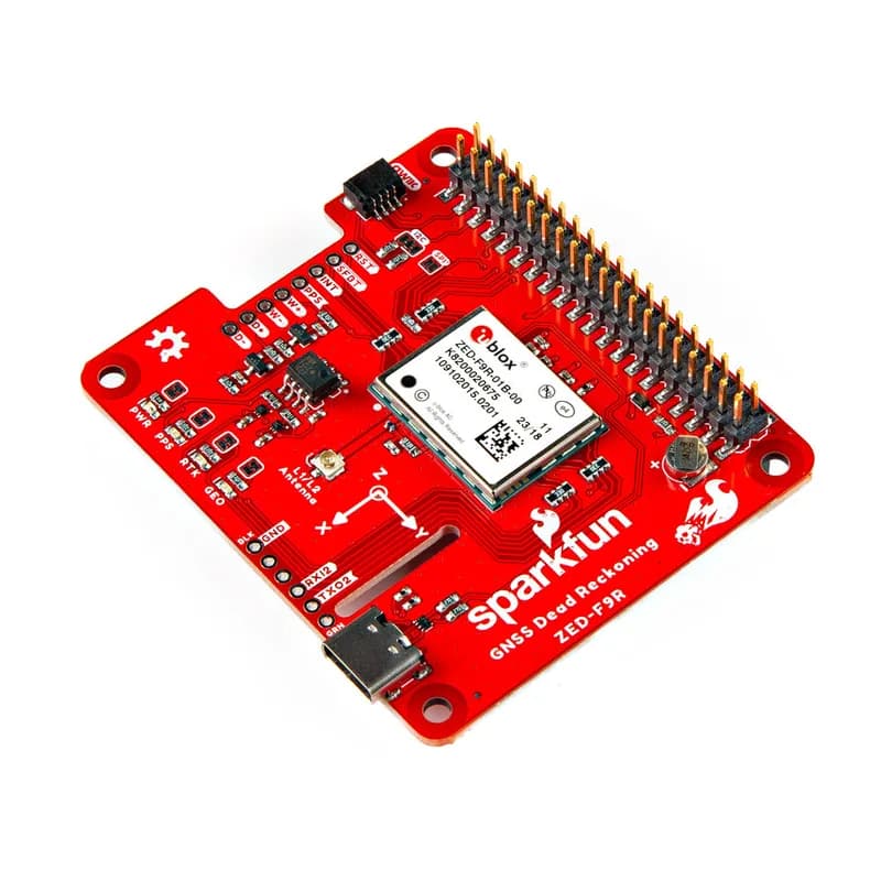 ZED-F9R GPS-RTK pHAT v1.1
