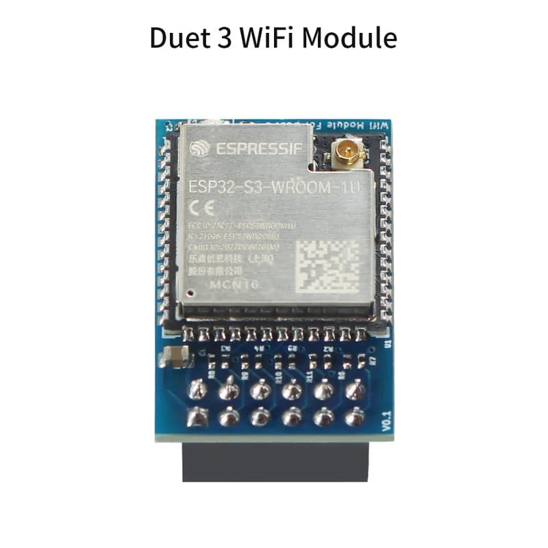 Модуль Wi-Fi FYSETC Duet3 на основе модуля ESP32 S3 вместо интерфейса Ethernet или SBC для материнской платы Duet 6HC V1.02