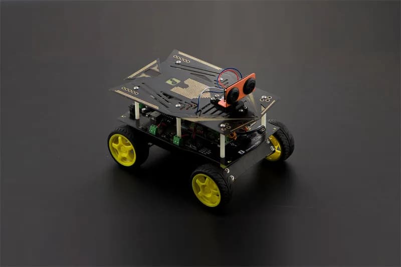 Cherokey: базовый комплект для сборки полноприводного робота для Arduino