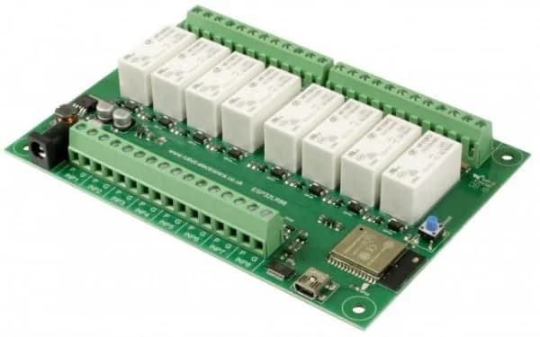 ESP32LR88 - WIFI 8 x 16A Relays