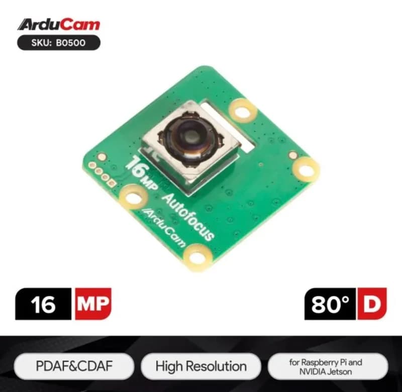 Arducam IMX519 PDAF&CDAF