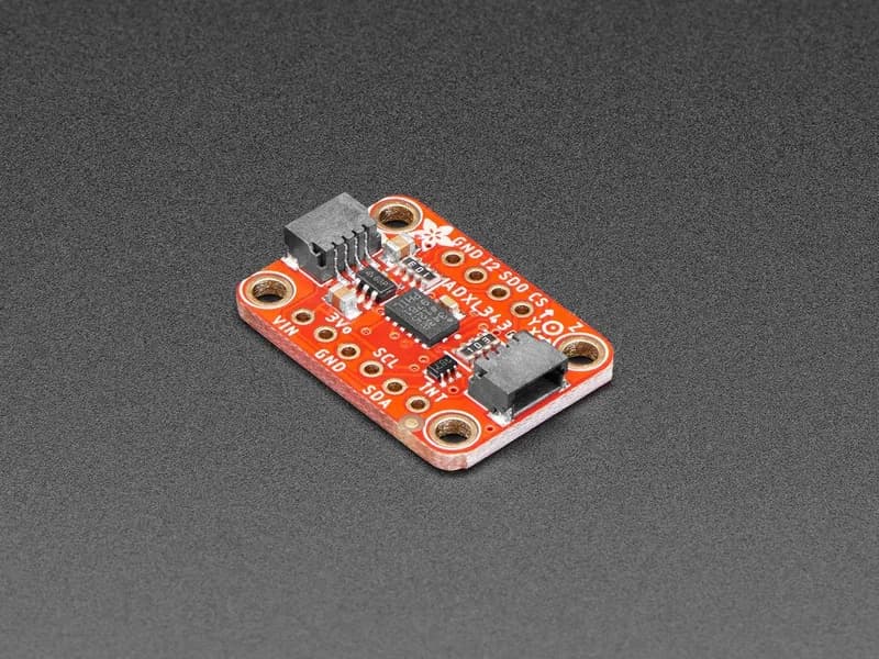 ADXL343 - Трехосевой акселерометр (+-2g/4g/8g/16g) с I2C/SPI - STEMMA QT / Qwiic