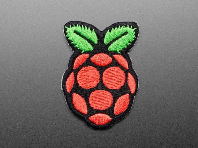 Raspberry Pi - Значок навыка, термонашивка