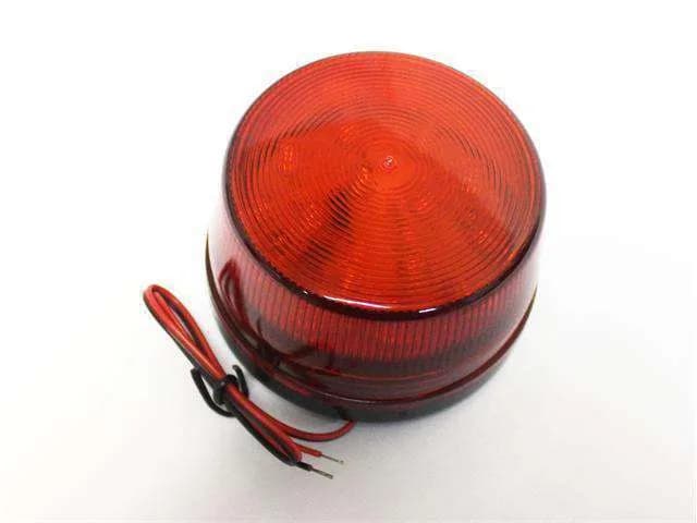 STROBE LED RED 12V