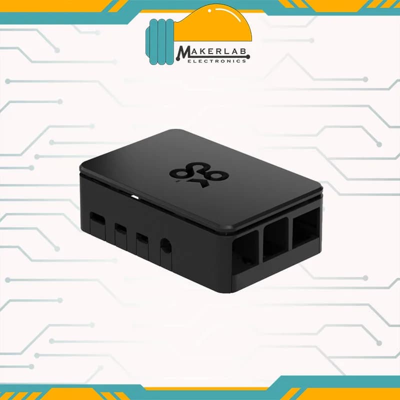 Стандартный корпус Raspberry Pi 4, черный