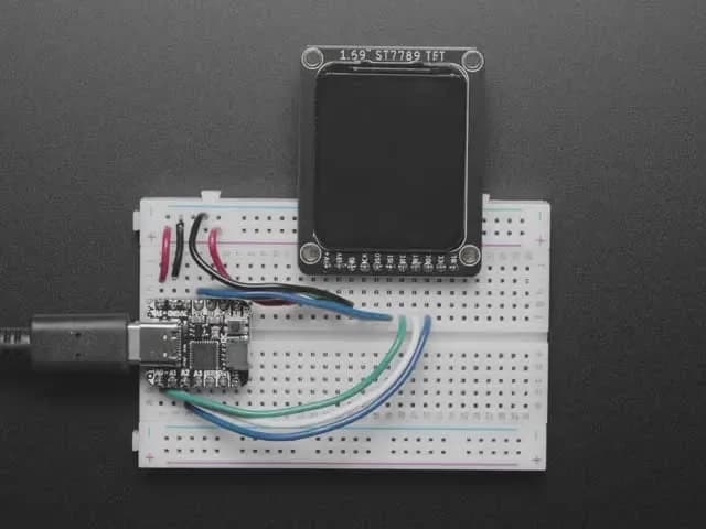 Adafruit 1,69 дюйма, 280x240, круглый, прямоугольный цветной IPS TFT-дисплей