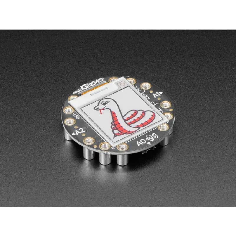 Circuit Playground Трехцветная штуковина E-Ink — дисплей E-Ink + усилитель звука