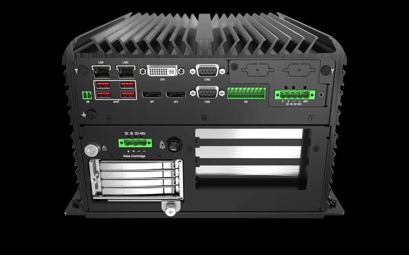 RCO-6000-RPL-4N-1E AI Edge Industrial Computer with LGA 1700 for Intel® Core™ (Series 2)/14th/13th/12th Gen Processors &