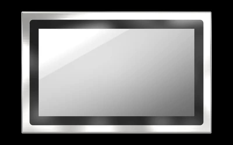 SIO-W221-I5-8365UE 21.5" Stainless Steel Panel PC with Intel® Core™ i5-8365UE Processor, M12 US PWR Cord