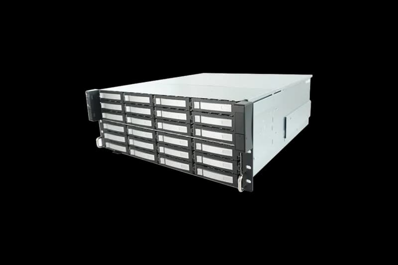 DSS424J-S3 4U 24 BAYS 3.5' HDD 12G SAS DUAL EXPANDER JBOD 800W HRP