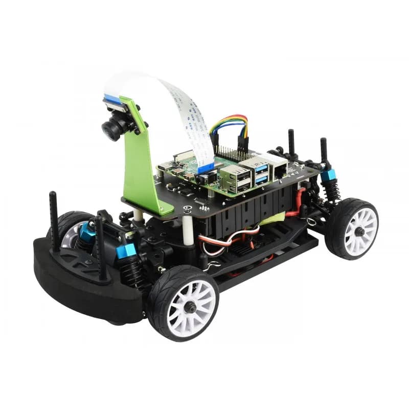 PiRacer Pro, высокоскоростной гоночный робот с искусственным интеллектом на базе Raspberry Pi 4, поддерживает проект DonkeyCar, версия Pro
