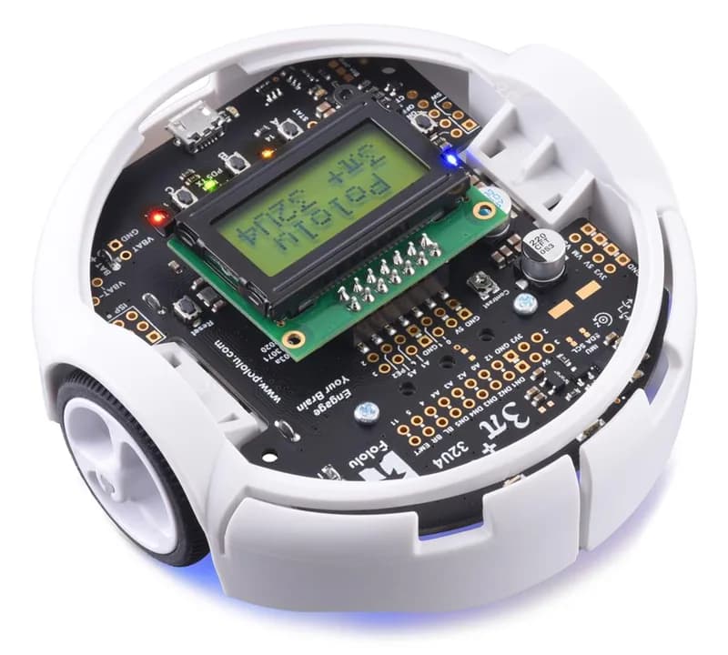3pi+ 32U4 Робот - стандартная версия (двигатели 30:1 MP), в сборе