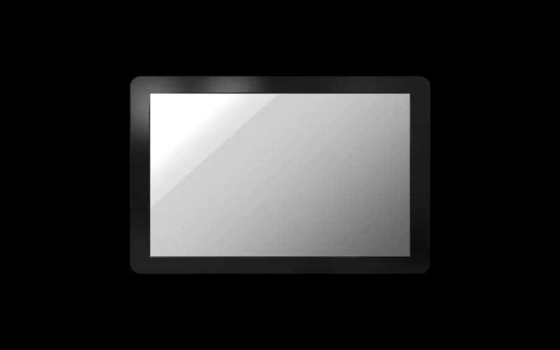 HIO-W210-ADL 10.1" WXGA Capacitive IP65 Open Frame Touchscreen Computer With 12th Gen Intel® N Series Processor, 2x LAN,