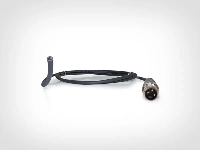 M8 3-pins cable (male)