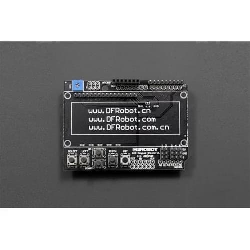 Гравитация: печатная плата щитка ЖК-клавиатуры Arduino —