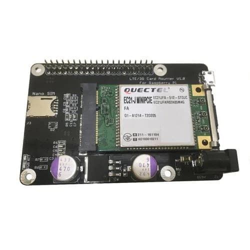 Крепление для карт LTE/3G для Raspberry Pi