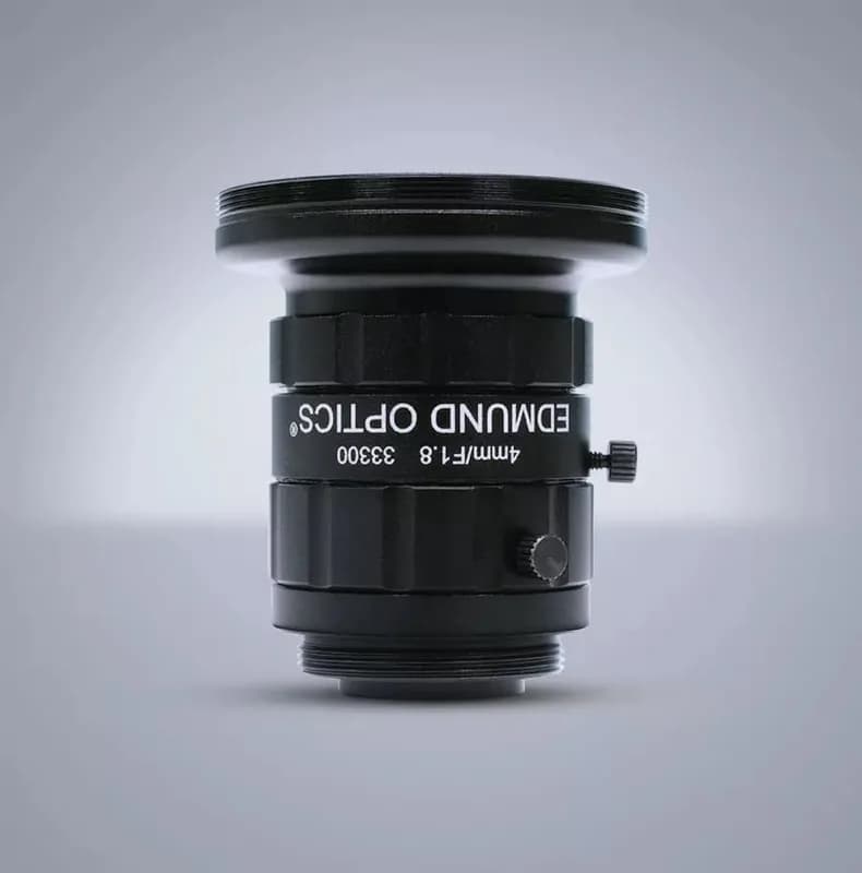 Edmund Optics C-Mount 1/2″ 4mm f/1.8 (UC Series)