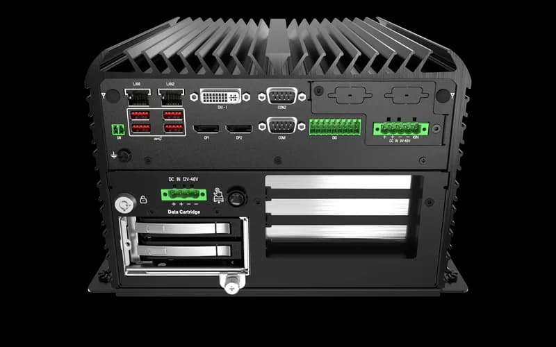 RCO-6000-RPL-2N-1E AI Edge Industrial Computer with LGA 1700 for Intel® Core™ (Series 2)/14th/13th/12th Gen Processors &