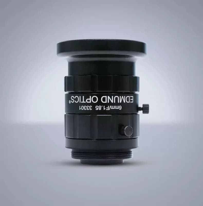 Edmund Optics C-Mount 1/2″ 6mm f/1.85 (UC Series)
