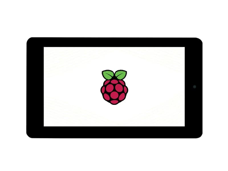 7-дюймовый емкостный сенсорный дисплей для Raspberry Pi, с фронтальной камерой 5 МП, 800×480, DSI