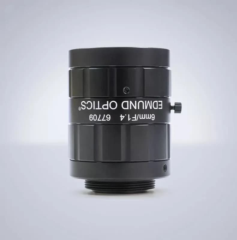 Edmund Optics C-Mount 1/1.8″ 6mm f/1.4 (C Series)