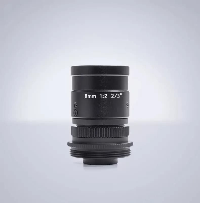 Universe Compact C-Mount 5MP 2/3″ 8mm f/2.0