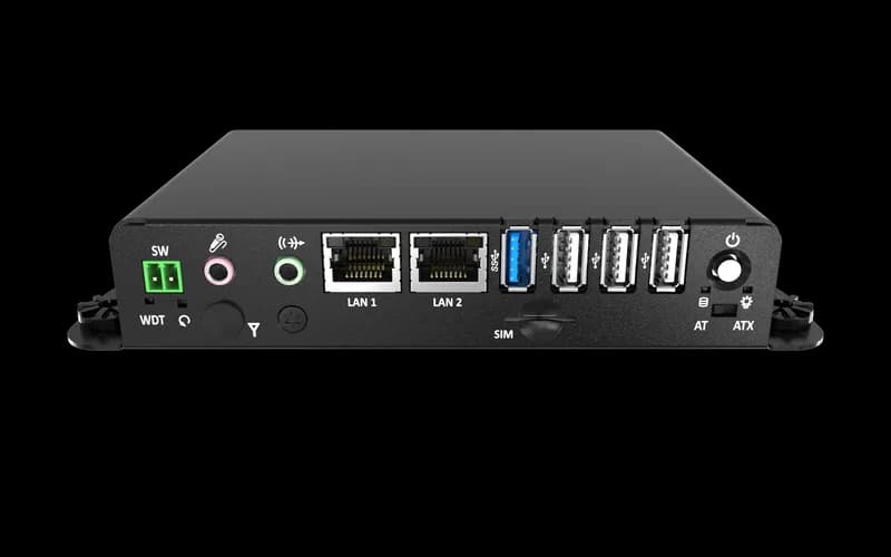 BCO-1000-J1900 Fanless Mini Computer with Intel® Celeron® J1900 Processor, 1x DVI-I, 2x COM