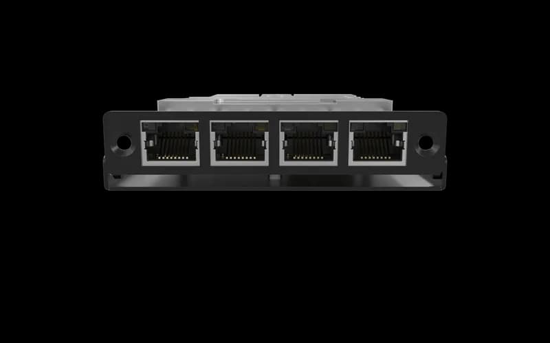 EBIO-4LAN-POE EDGEBoost I/O Module with 4x PoE Ports