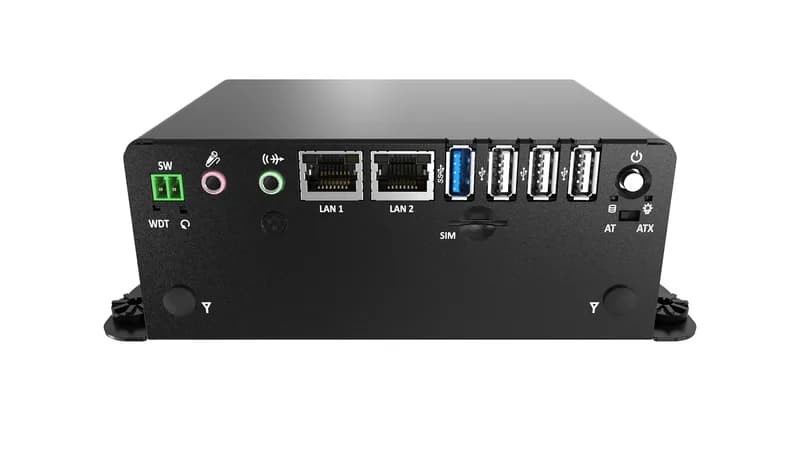 BCO-1000-J1900-20C Fanless Mini Computer with Intel® Celeron® J1900 Processor, 1x DVI-I, 1x DP 4xCOM, 1x 2.5" SATA HDD B